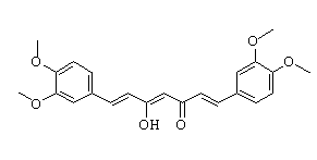 Dimethoxycurcumin Chemical Structure