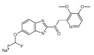 (S)-(-)-pantoprazole sodium Chemical Structure