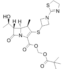 Tebipenem pivoxil Chemical Structure