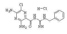 Benzamil hydrochloride Chemical Structure