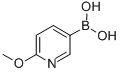 2-Methoxy-5-pyridineboronic acid Chemical Structure