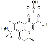 Pazufloxacin Mesilate Chemical Structure