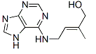 trans-Zeatin Chemical Structure