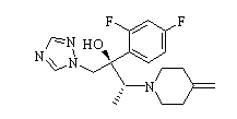 Efinaconazole Chemical Structure