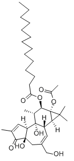 Phorbol 12-Myristate 13-Acetate Chemical Structure