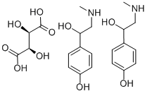 Synephrine tartrate Chemical Structure