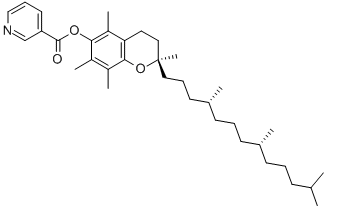 Vitamin E Nicotinate Chemical Structure
