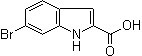 6-Bromoindole-2-carboxylic acid Chemical Structure