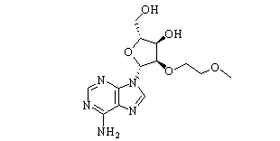 2'-O-(2-Methoxyethyl)adenosine Chemical Structure