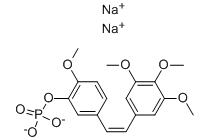 Fosbretabulin disodium Chemical Structure