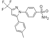 Celecoxib Chemical Structure