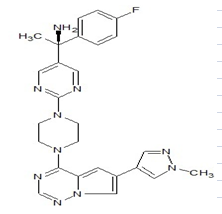 Avapritinib 结构式