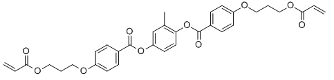 1,4-Bis-[4-(3-acryloyloxypropyloxy)benzoyloxy]-2-methylbenzene Chemical Structure