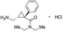 (1S-cis)-Milnacipran Hydrochloride 结构式