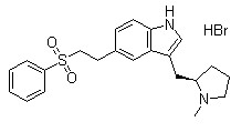 Eletriptan hydrobromide Chemical Structure