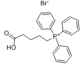 (4-Carboxybutyl)triphenylphosphonium bromide Chemical Structure