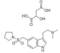 Almotriptan Malate Chemical Structure