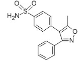 Valdecoxib Chemical Structure