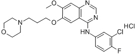Gefitinib hydrochloride Chemical Structure