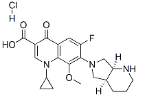 Moxifloxacine hydrochloride Chemical Structure