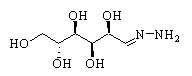 D-glucose hydrazon Chemical Structure