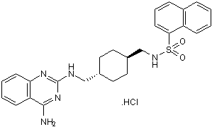 CGP71683 hydrochloride 结构式