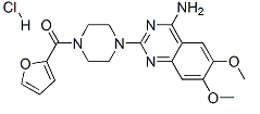 Prazosin hydrochloride Chemical Structure