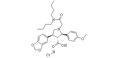 Atrasentan hydrochloride Chemical Structure