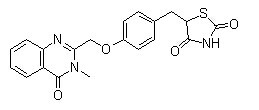 Balaglitazone Chemical Structure