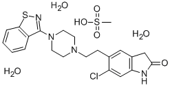 Ziprasidone mesilate Chemical Structure