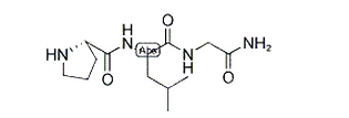 Oxytocin C-terminal tripeptide Chemical Structure