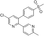 Etoricoxib Chemical Structure