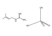 Galegine sulfate Chemical Structure