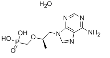 Tenofovir hydrate Chemical Structure