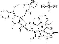 Vincristine sulfate Chemical Structure