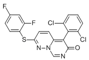 VX-745 Chemical Structure