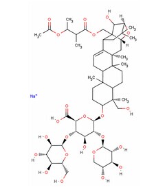 Escin monosodium salt Chemical Structure