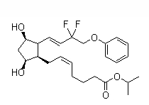 Tafluprost Chemical Structure