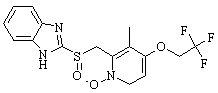Lansoprazole N-Oxide Chemical Structure
