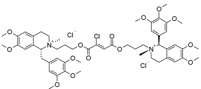 Gantacurium Chloride Chemical Structure