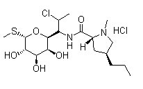 Clindamycin hydrochloride Chemical Structure