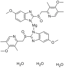 Esomeprazole magnesium trihydrate Chemical Structure