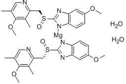 Esomeprazole magnesium Dihydrate Chemical Structure