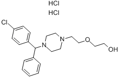 Hydroxyzine dihydrochloride Chemical Structure