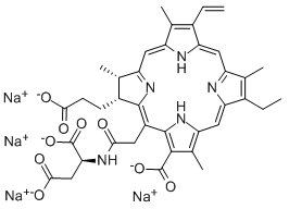 Talaporfin Sodium Chemical Structure