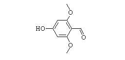 4-Hydroxy-2,6-dimethoxybenzaldehyde Chemical Structure