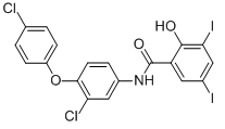 Rafoxanide Chemical Structure