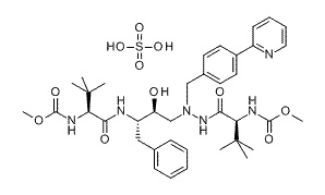 Atazanavir sulfate Chemical Structure