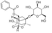 Paeoniflorin Chemical Structure