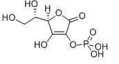L-ascorbic acid 2-monophosphate tri-cyclohexylammonium salt 结构式